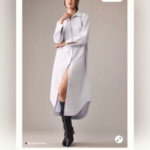 LONG SHIRTDESS BY ANTHROPOLOGIE NWOT
